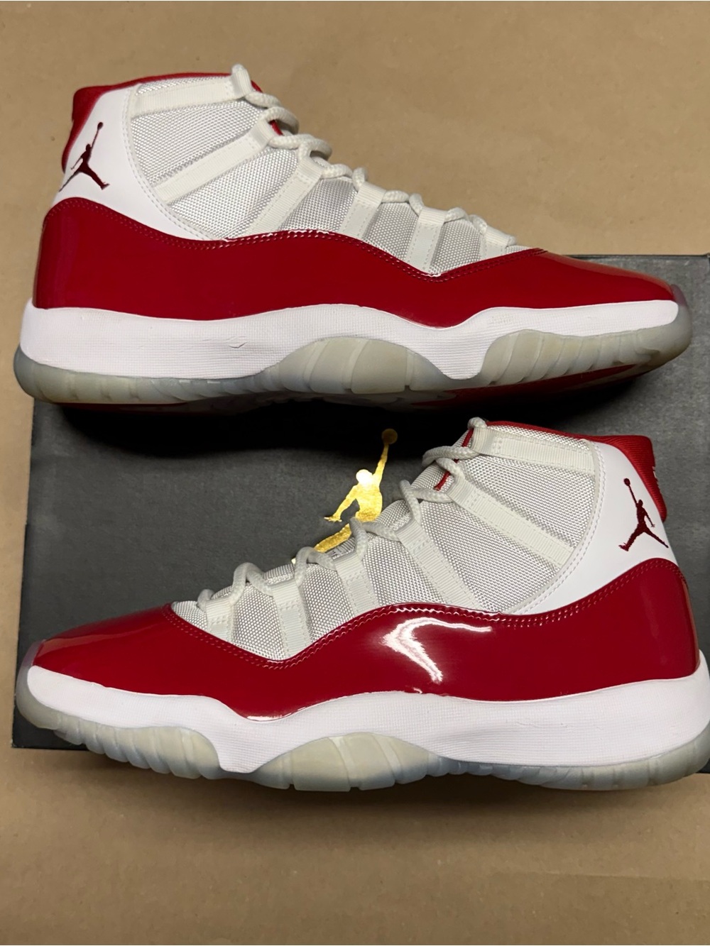Nike Air Jordan 11 XI Retro High Cherry Mens size 13 Basketball Shoes Rare!